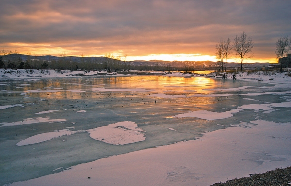 Вечер на Енисее Всё дело в знаке!