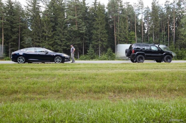 Буксировка, генератор? Пытаемся зарядить электромобиль кустарным способом