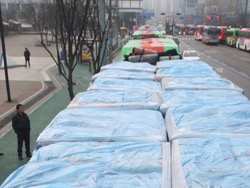 Партию гуманитарной помощи из России в 800 тонн муки доставили в КНДР